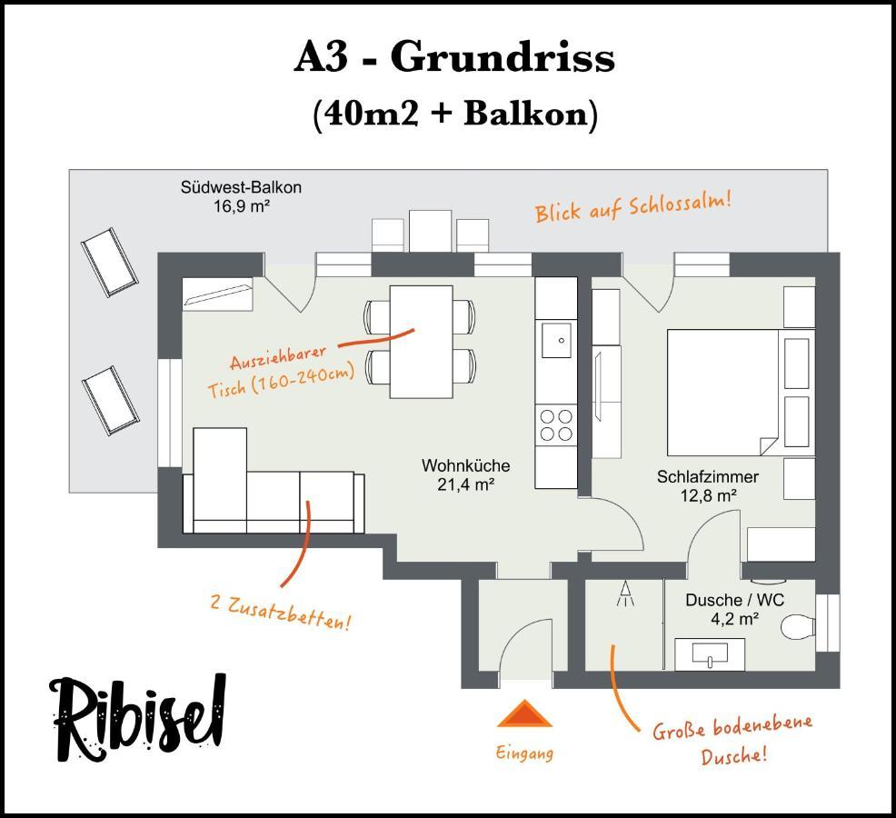 Ribisel Apartments Fuer Familien - Alpentherme Inklusive! Бад Хофгаштайн Экстерьер фото